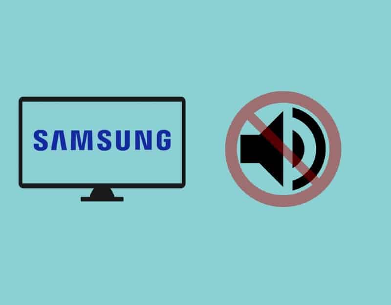 Samsung TV muted representation